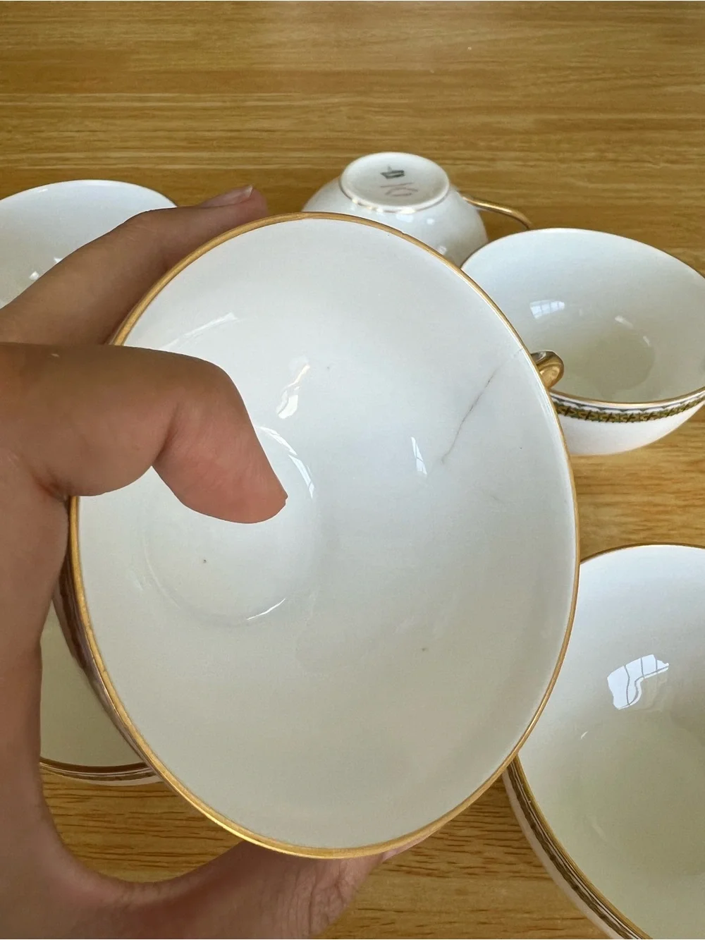 7 Set Vintage Haviland France Limoges teacups